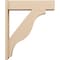 Ekena Millwork 7 1/2-in W x 30-in D x 36-in H Funston Block Rough Cedar Woodgrain TimberThane Outlooker, Primed Tan OUTUR075X30X36FST44RCPR - alternate 5